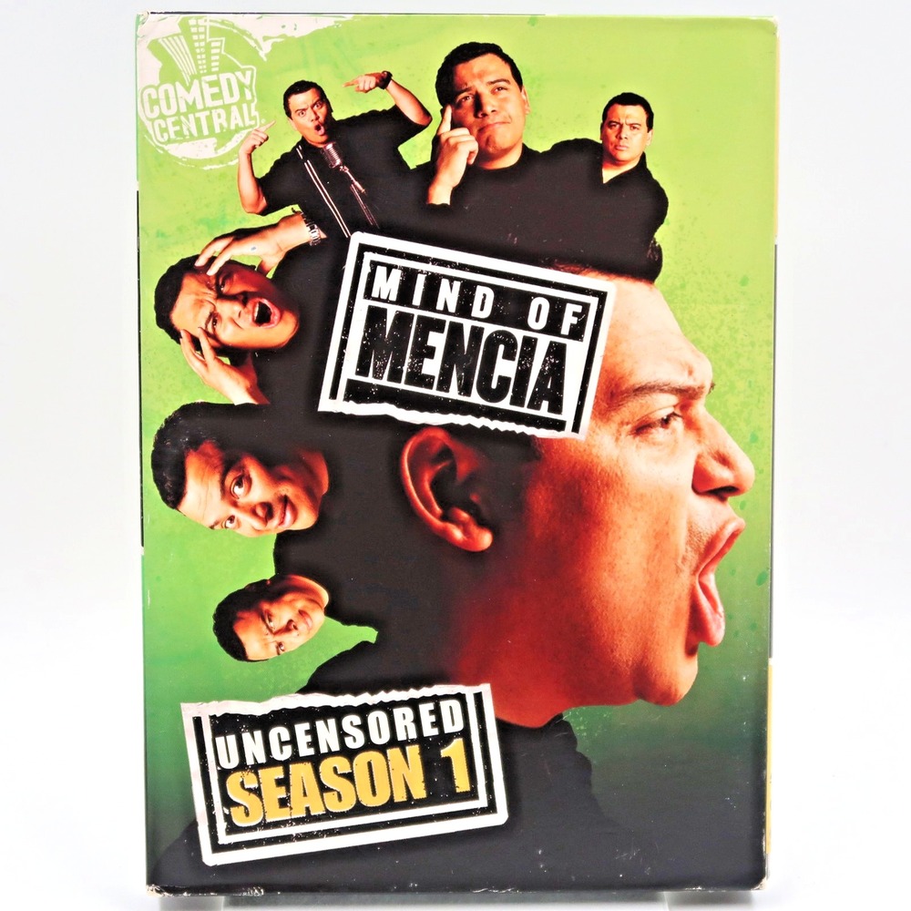 Mind of Mencia Uncensored Season 1 DVD 2005 Carlos Mencia Comedy Central